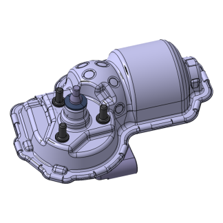 Blechschalenmotor